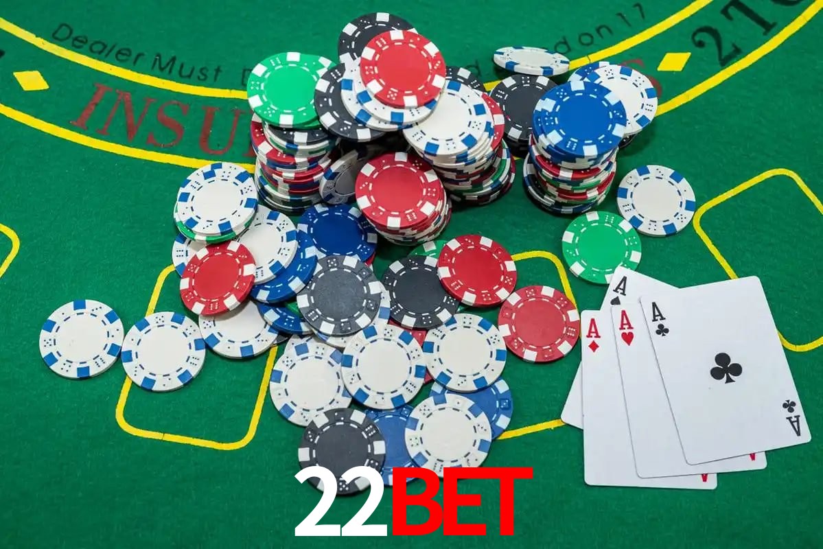 Mesa de Blackjack 22bet